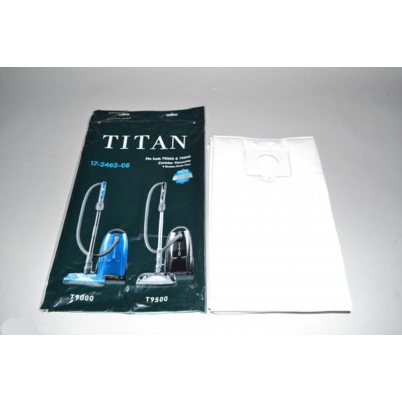 Titan PAPERT9000-6 HEPA Vacuum Bags – 6 Pack