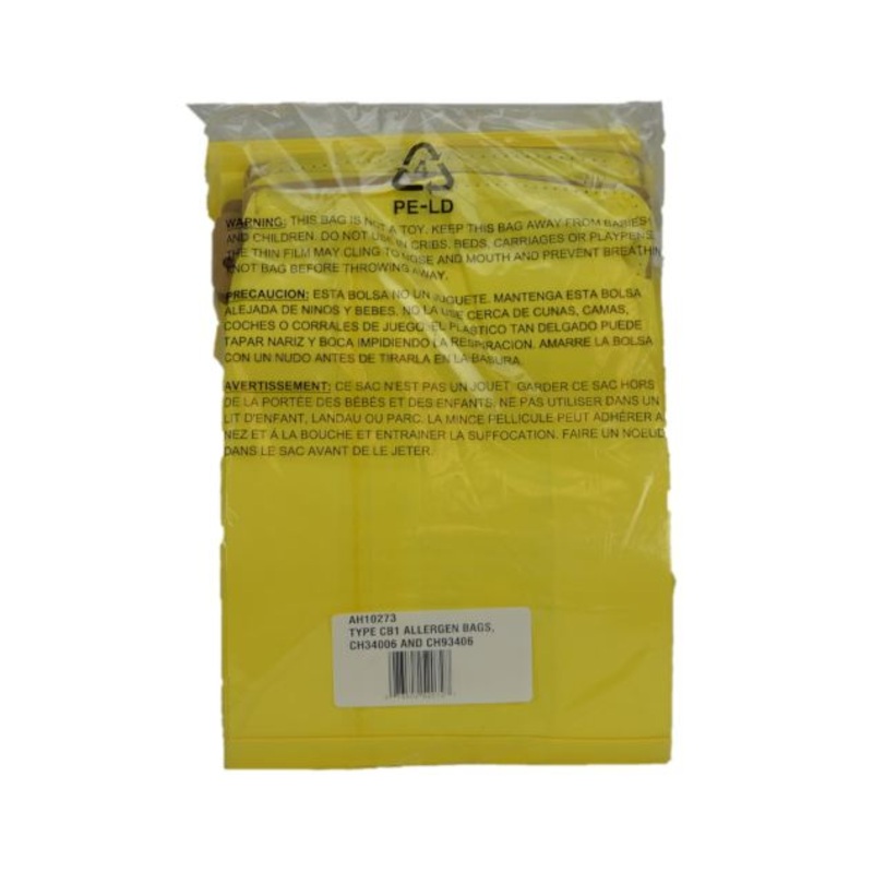 Hoover AH10273 10 Pack of Type CB1 Paper Bags