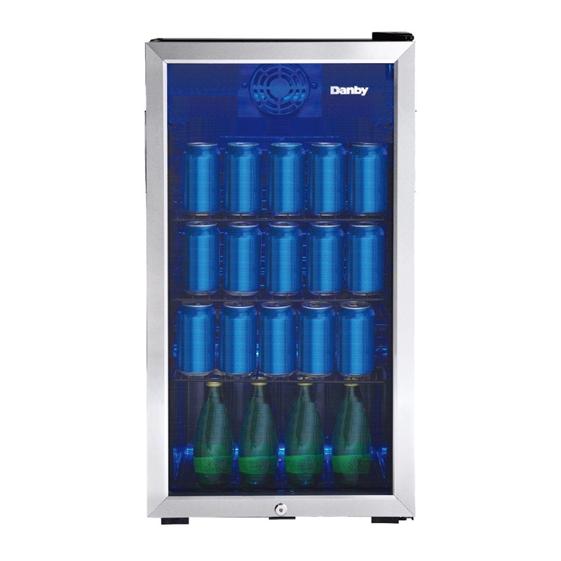 DBC117A1BSSDB6 Danby 3.1 cu. ft. Free-Standing Beverage Center in Stainless Steel