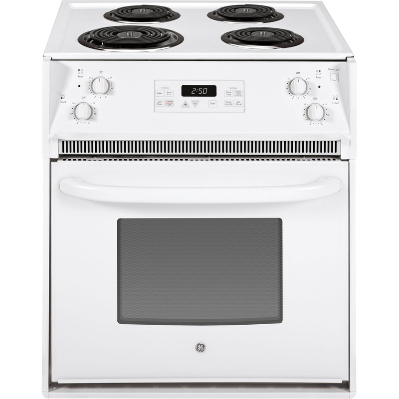 JM250DTWW GE 27″ Drop-In Electric Range