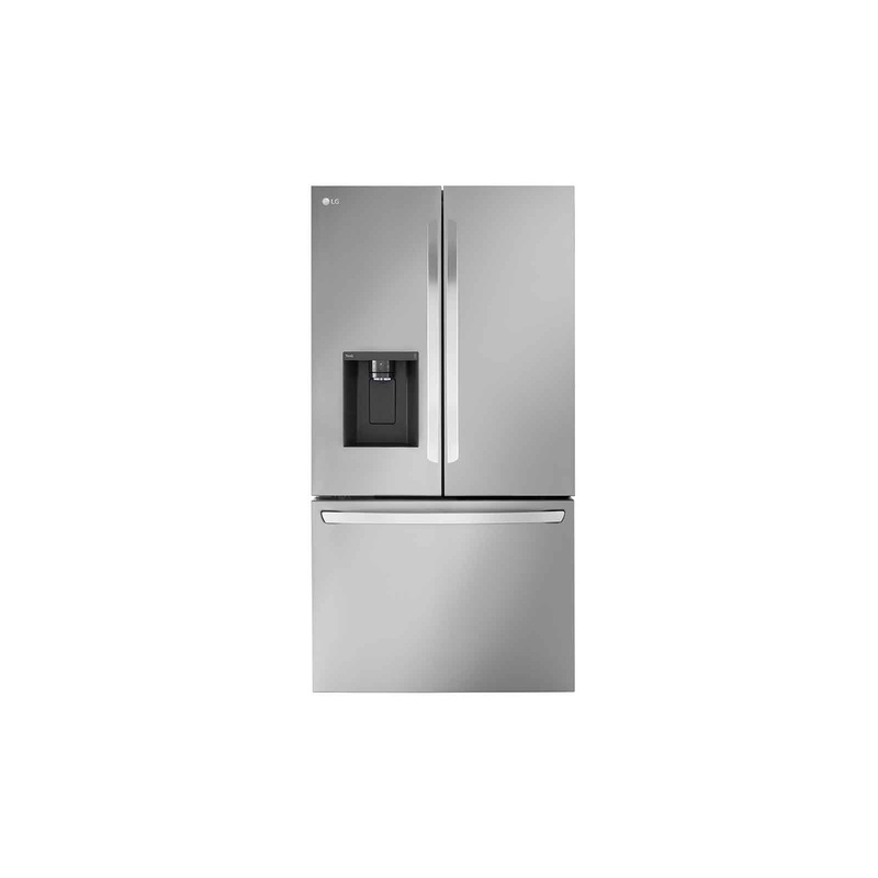Lg LRFXC2606S 26 cu. ft. Smart Counter-Depth MAX Refrigerator with Dual Ice Makers