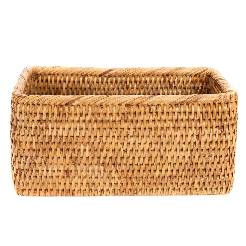 Albina Petite Rattan Basket Birch Lane Color: Honey Brown