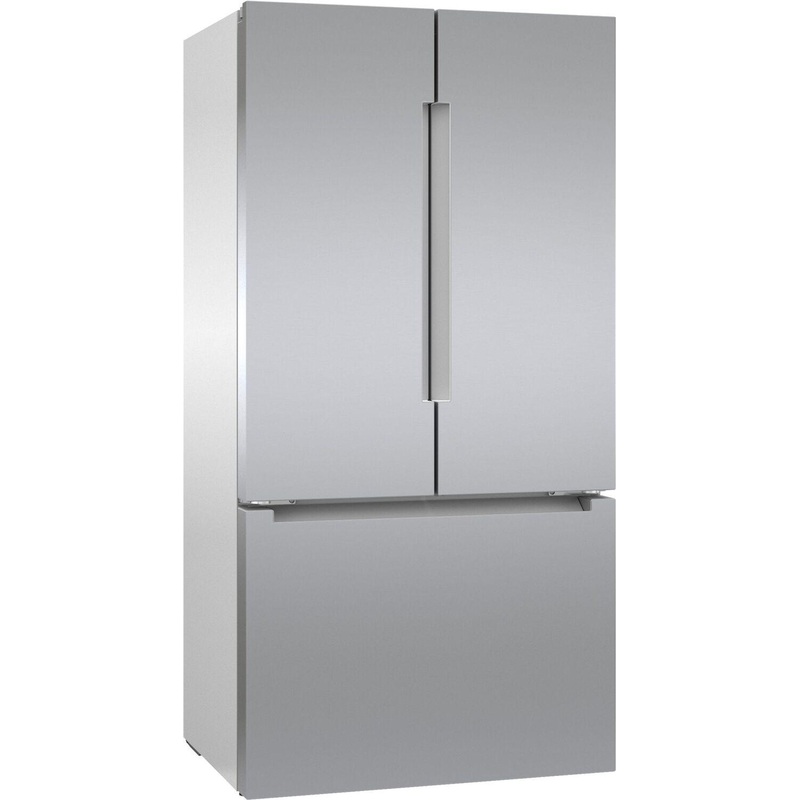 Bosch B36CT81ENS 800 Series, French Door Bottom freezer, multi door, 36”, Brushed steel (with anti-fingerprint), Total No Frost