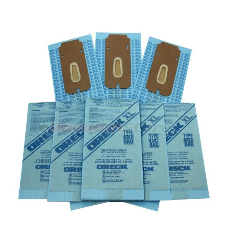 Genuine Oreck Upright Type CC Vacuum Bags 12 Pack