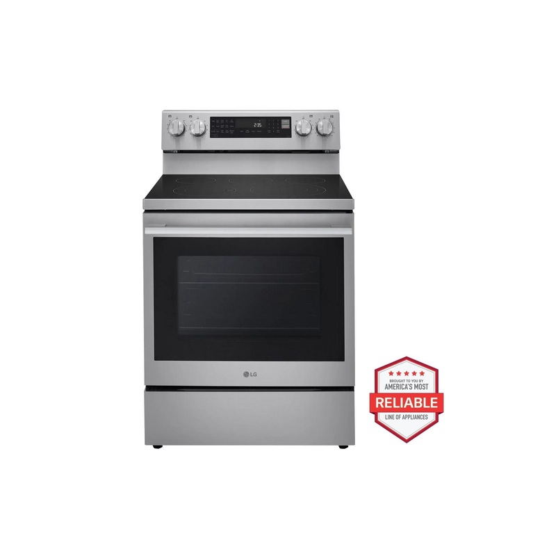 Lg LREN6325XE 6.3 Cu. Ft. Smart Wi-Fi Enabled Probake Convection Electric Range With Air Fry & Easyclean