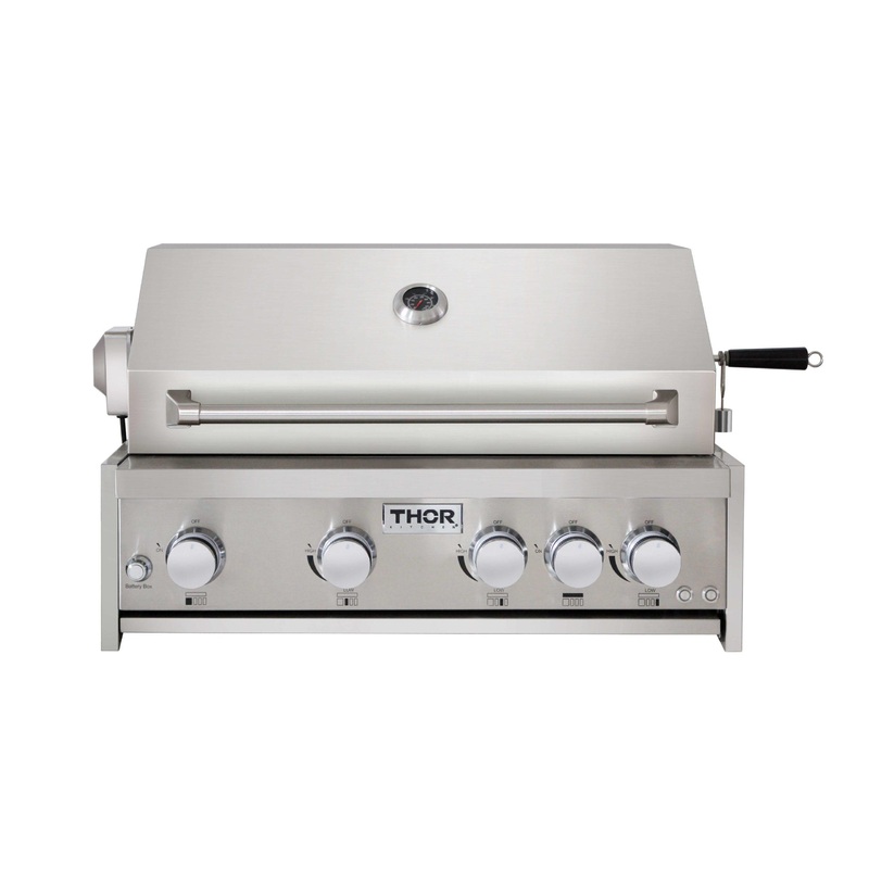 MK04SS304 Thor Kitchen Outdoor Kitchen Gas BBQ Grill – Model Mk04ss304
