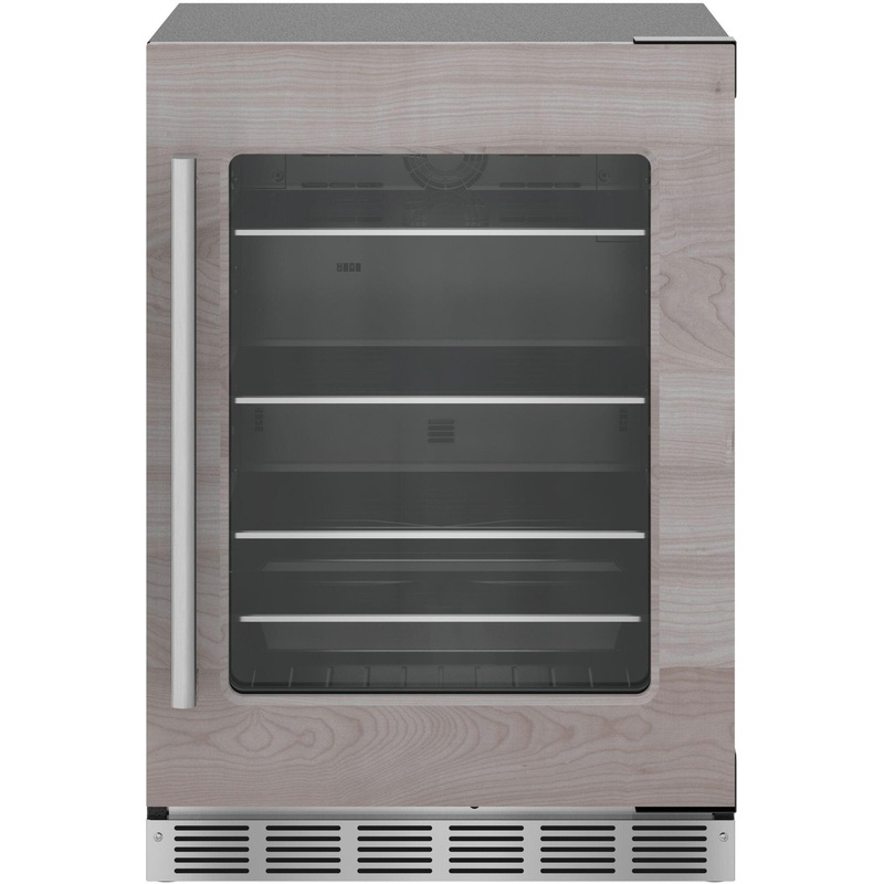 Thermador T24UR905RP Freedom Glass Door Refrigeration 24” Soft Close Flat Hinge T24Ur905Rp