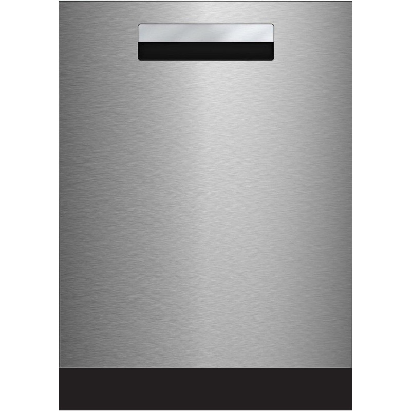 Blomberg Appliances DWT81800SSIH 24in Dishwasher SS w/ integrated handle 45dBA top digital touch control 3rd rack 8 cycle, active vent drying, beam on floor, interior light