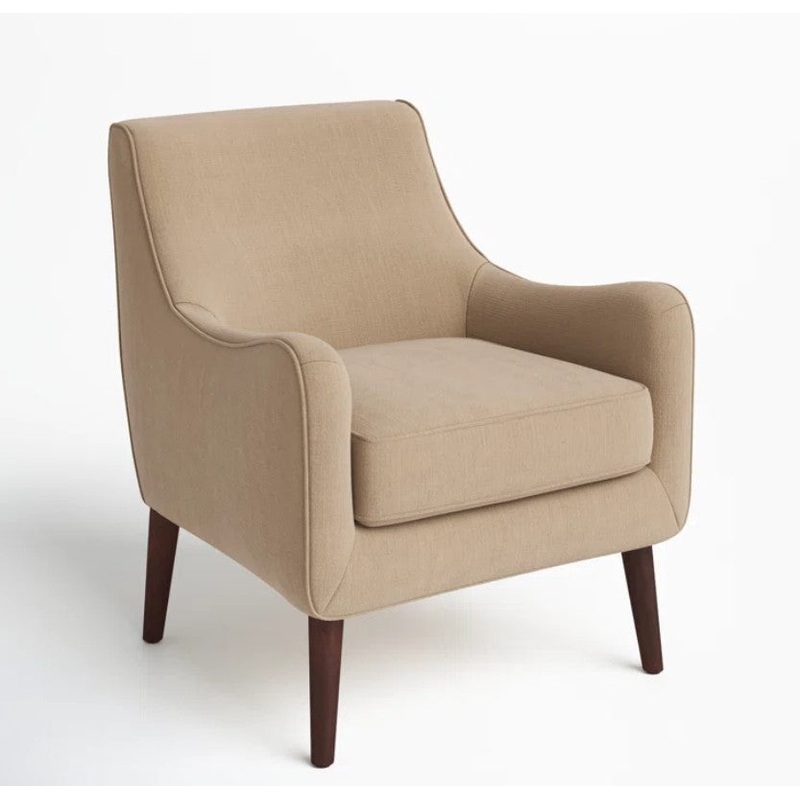 Femi Upholstered Mid-Century Accent Chair