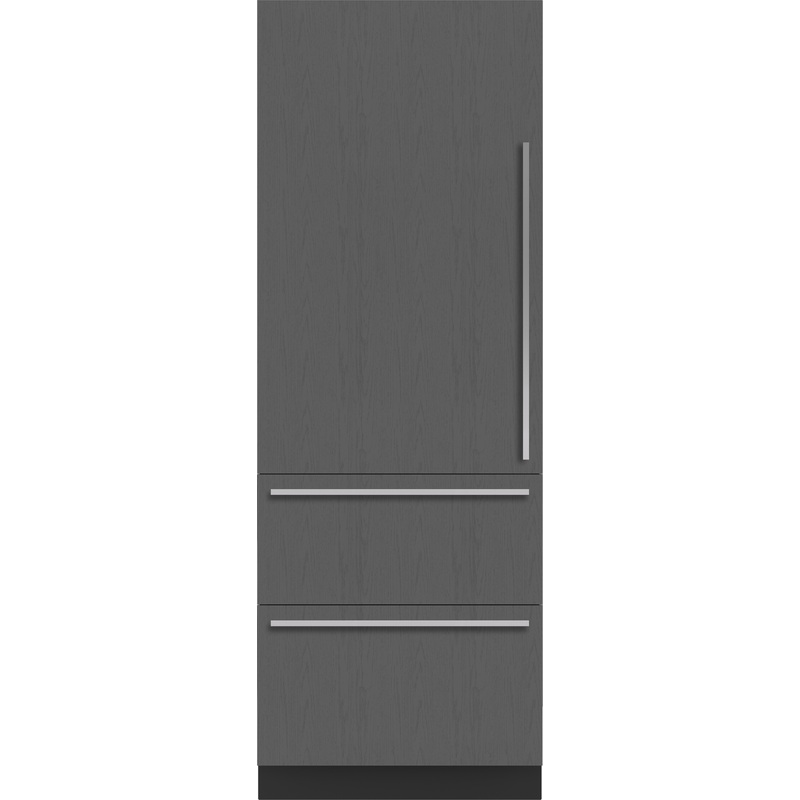 Sub-Zero DET3050FIL 30″ Designer Over-And-Under Freezer With Ice Maker – Panel Ready