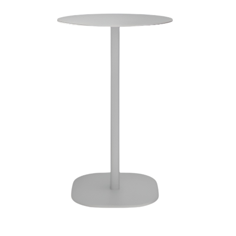 Emeco 2 Inch Flat Base Counter Height Table – Round Top