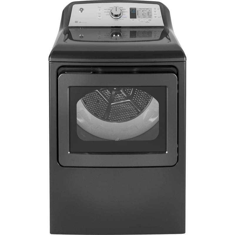 Ge Appliances GTD65GBPLDG Ge 7.4 Cu. Ft. Capacity Aluminized Alloy Drum Gas Dryer With He Sensor Dry