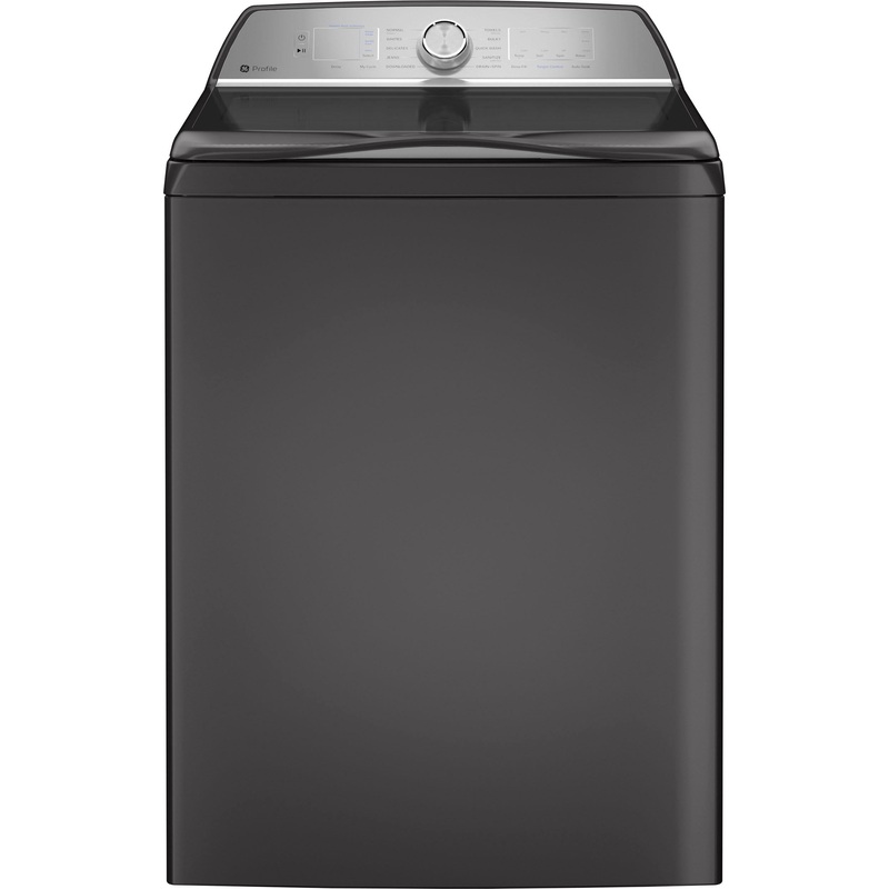 Ge Appliances PTW605BPRDG Ge Profile 4.9 Cu. Ft. Capacity Washer With Smarter Wash Technology And Flexdispense