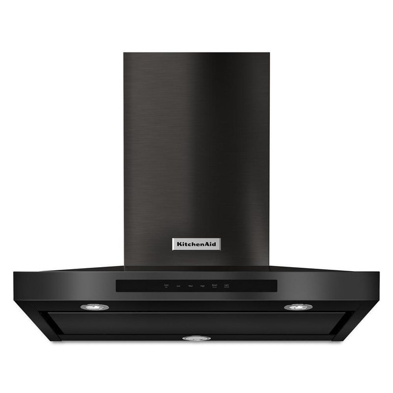 Kitchenaid KVWB600HBS 30″ Wall-Mount, 3-Speed Canopy Hood