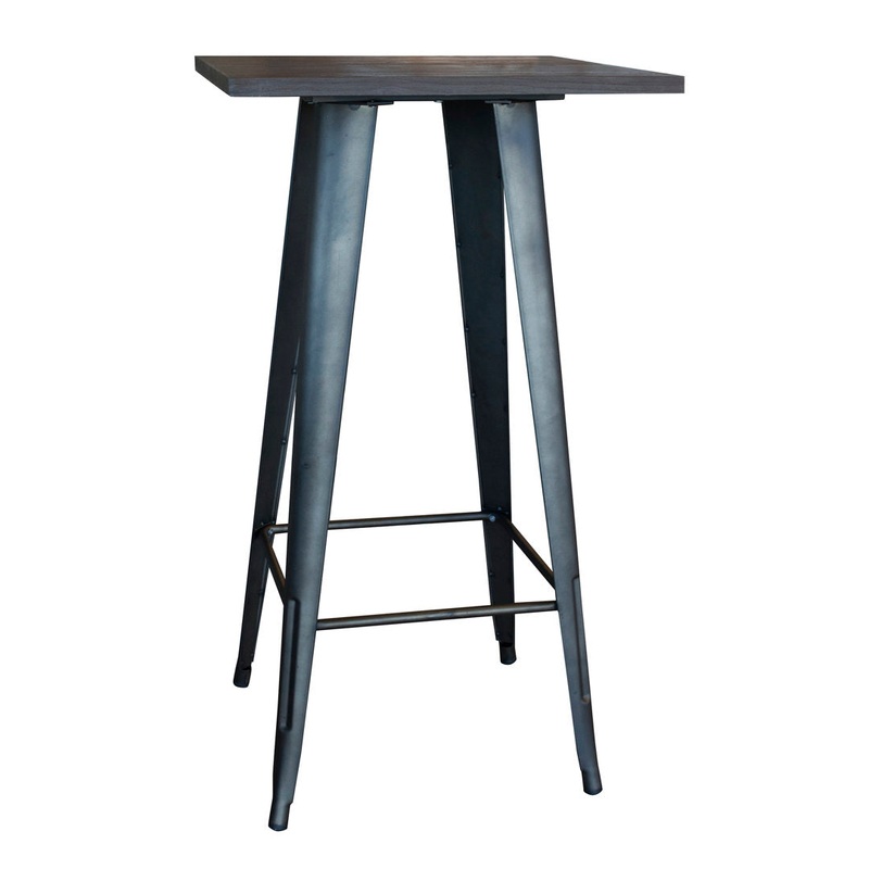 Leonardson Bar Height Dining Table Williston Forge Color: Rustic Gunmetal