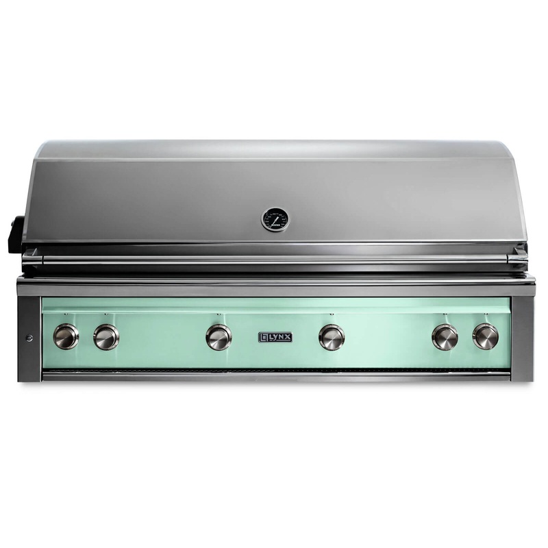 Lynx L54TRSUNG 54″ Built-In Grill – 1 Trident W/ Rotisserie – Surf