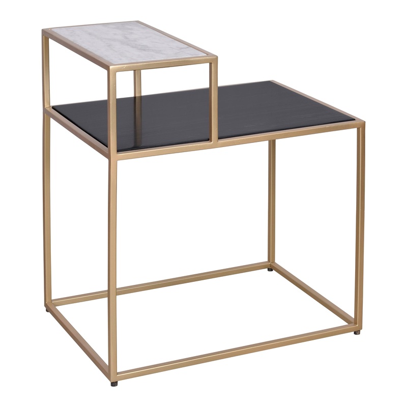 Modern Art Deco Side Shelf Unit