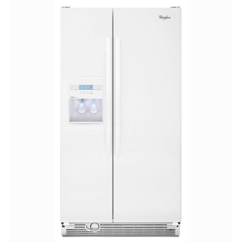 Whirlpool ED2KHAXVQ 22 cu. ft. Side-by-Side Refrigerator with In-Door-Ice System