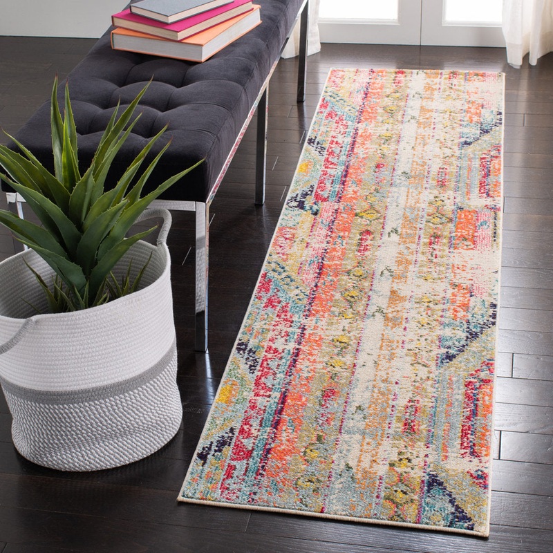 Wooler Performance Southwestern Rug Bungalow Rose Rug Size: Runner 2’2″ x 22′