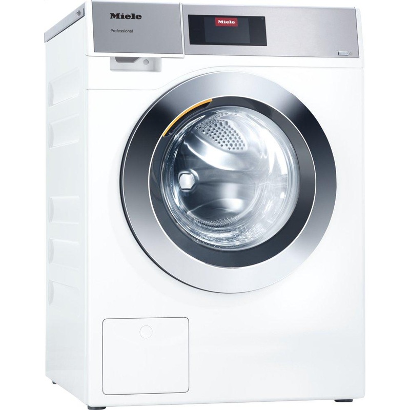 Miele PWM908ELDPLW Pwm 908 [El Dp] – Professional Washing Machine, Little Giants, Electric Heating, Drain Pump And Short Program Cycle Times And Programs Specific To The Target Group.