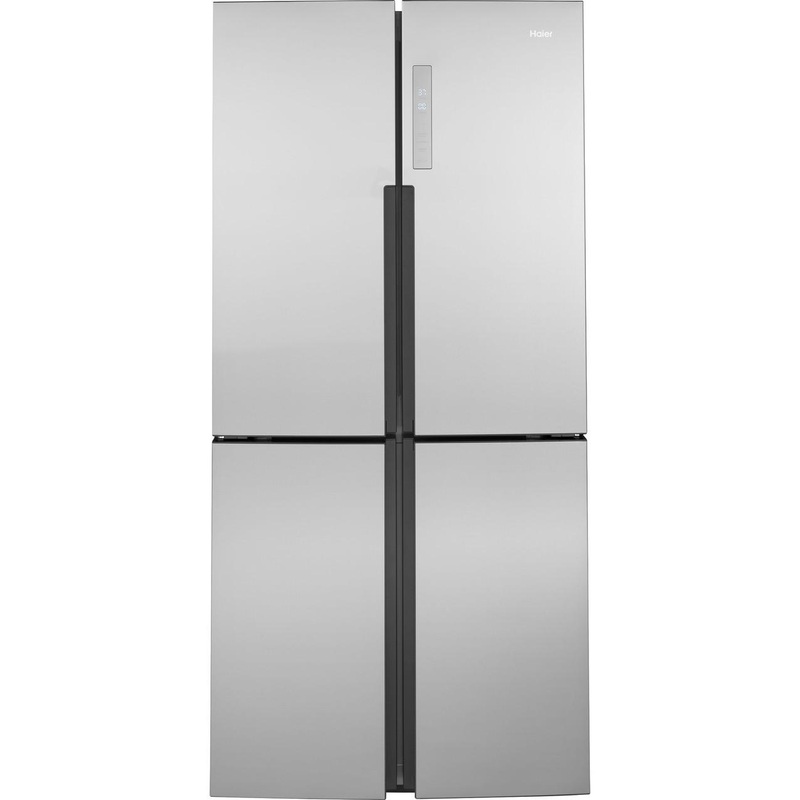 QHE16HYPFS Haier ENERGY STAR 16.8 Cu. Ft. Quad Door Refrigerator
