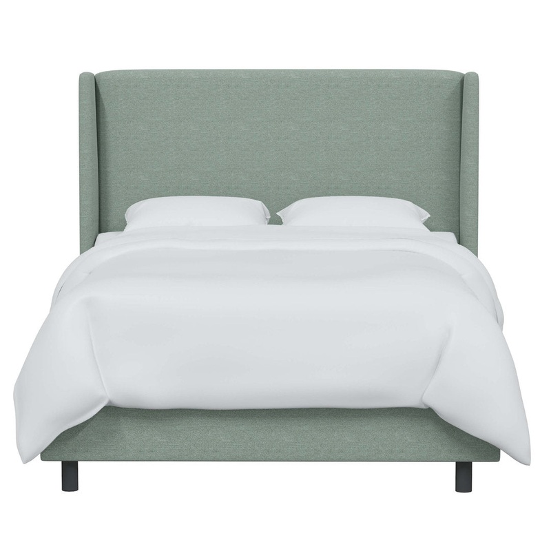 Tilly Upholstered Bed Joss & Main Color: Zuma Seafoam Size: King