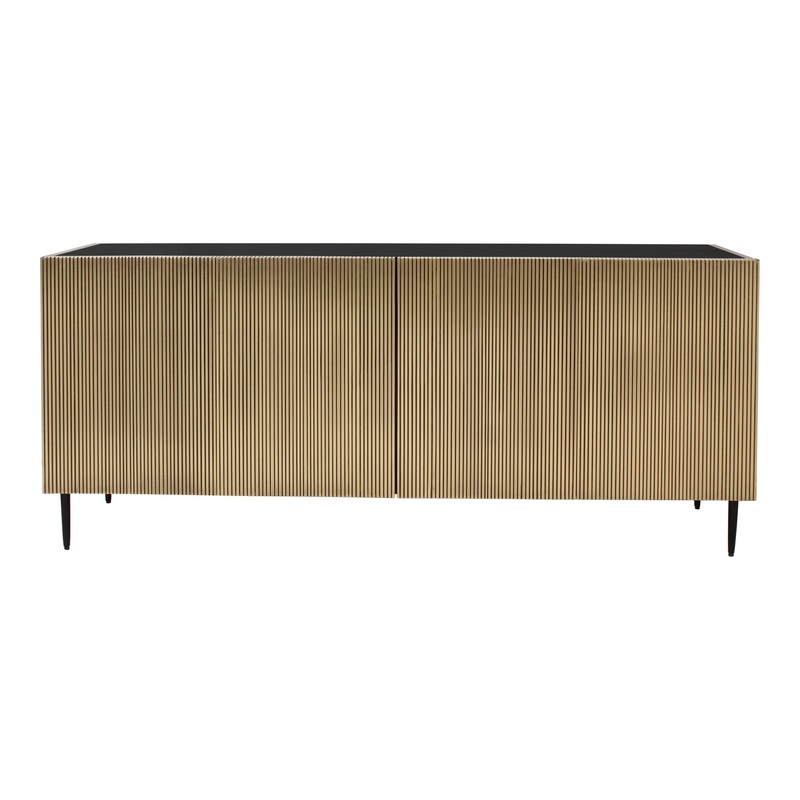Vintage Art Deco Metallic Sideboard