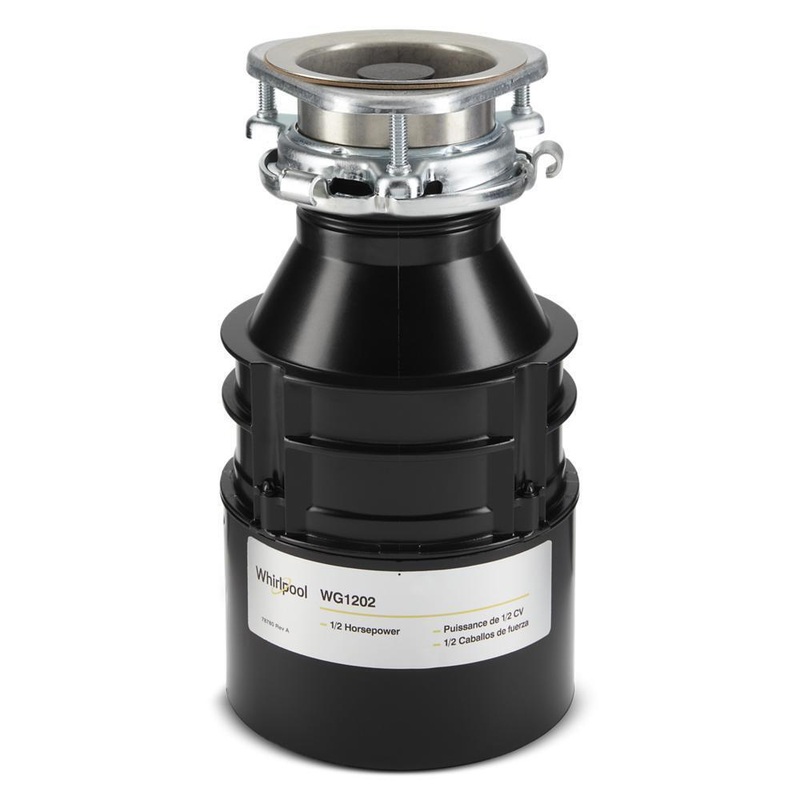 Whirlpool WG1202XH 1/2 HP In-Sink Disposer