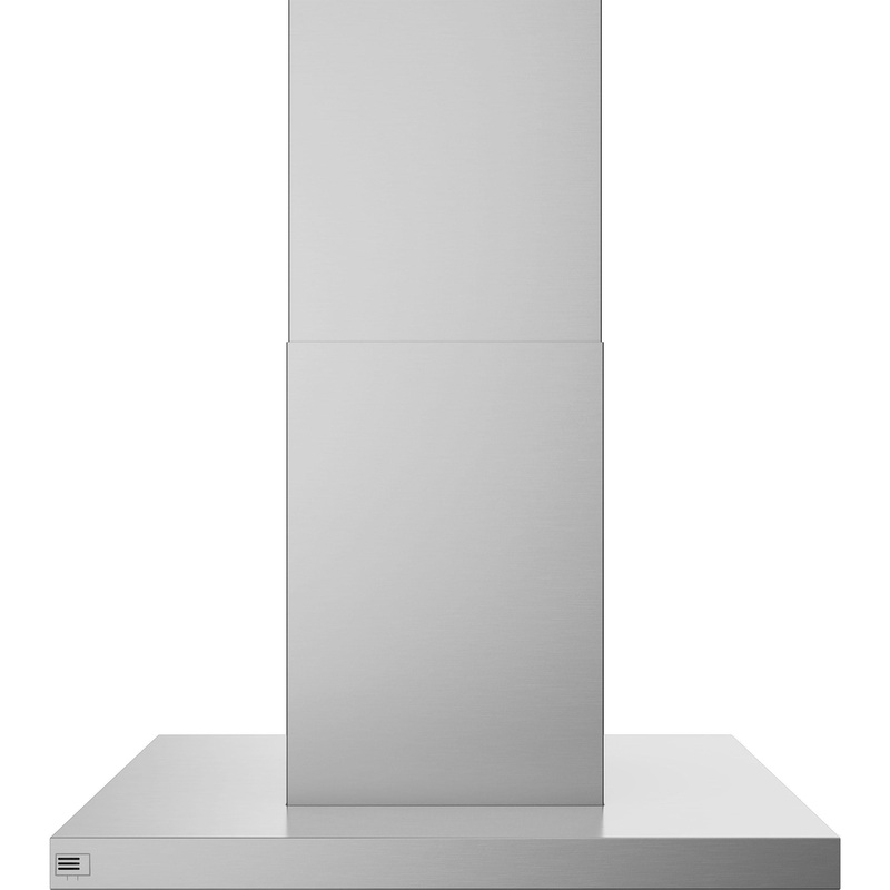 Cafe UVI1036SRSS 36″ Designer Island-Mount Chimney Vent Hood With Clean Air Sensors
