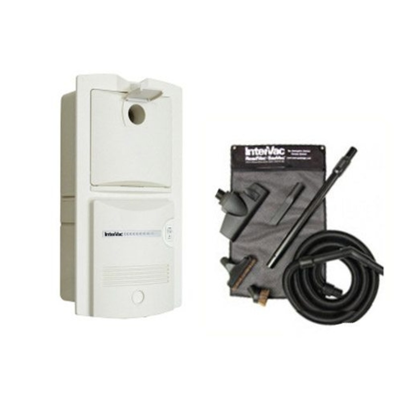 Intervac Flush Mount RV Vacuum with Accessory Kit