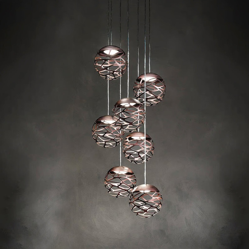 Kelly Cluster Sphere Multi-Light Pendant Light