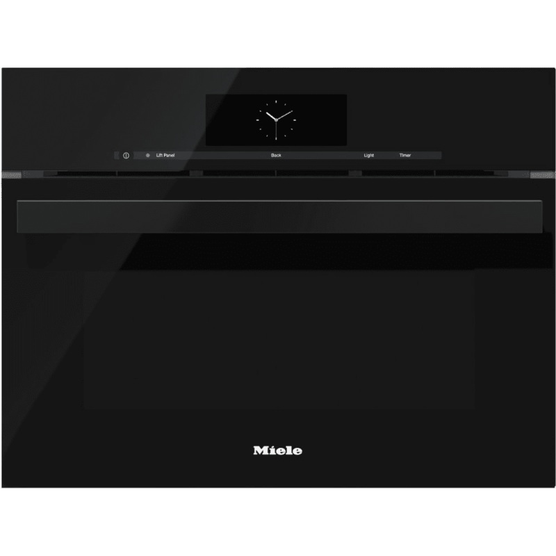 Miele DGC68001 Black – Steam Oven With Full-Fledged Oven Function And Xl Cavity Combines Two Cooking Techniques – Steam And Convection.