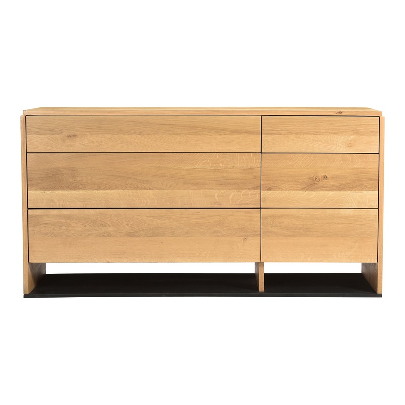 Modern Oak Storage Chest – 6 Spacious Drawers