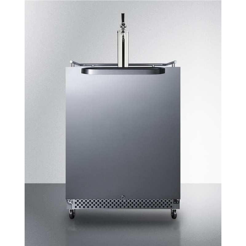 Summit SBC695OSTL 24″ Wide Built-In Outdoor Kegerator With Taplock