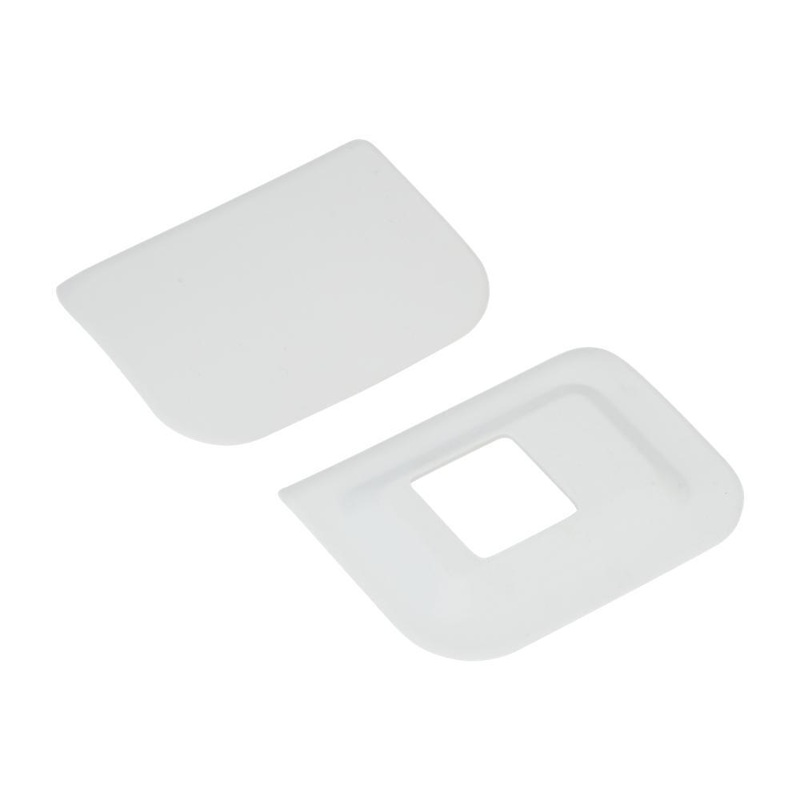 Whirlpool W10895133 Dryer Door Reversal Kit, white-colored, for Advantage Maytag models with magnets