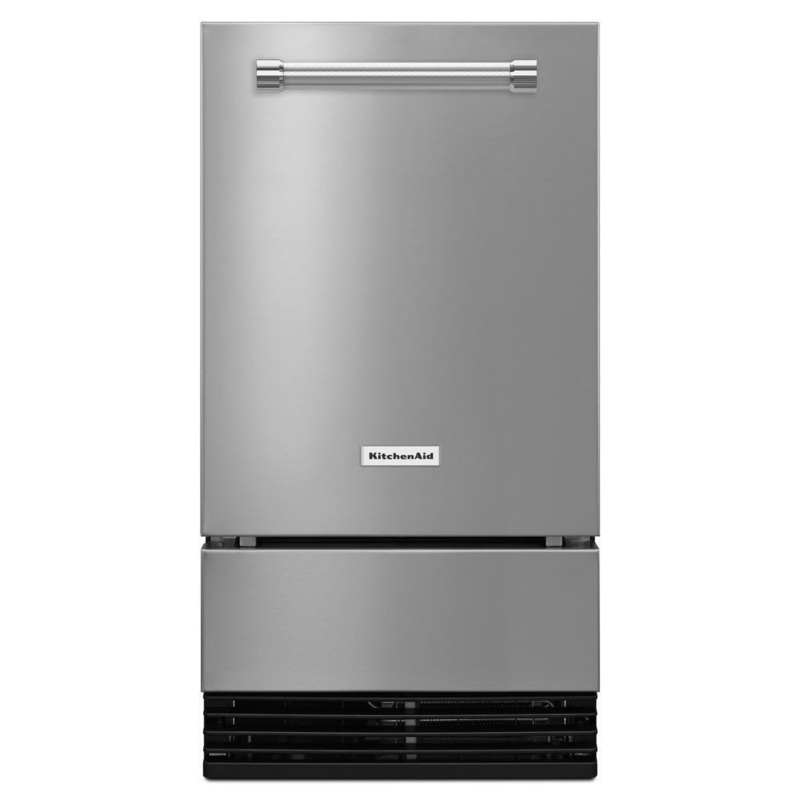 KUID508HPS KitchenAid 18” Automatic Ice Maker with PrintShield Finish