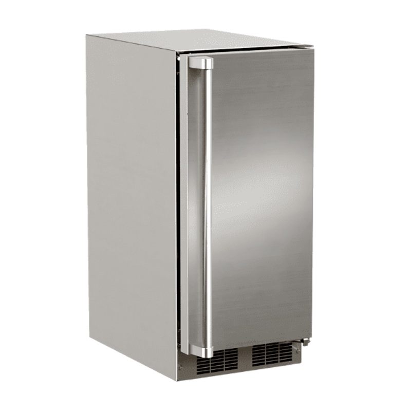 Marvel MORE215SS31A 15-In Outdoor Built-In Refrigerator With Door Style – Stainless Steel