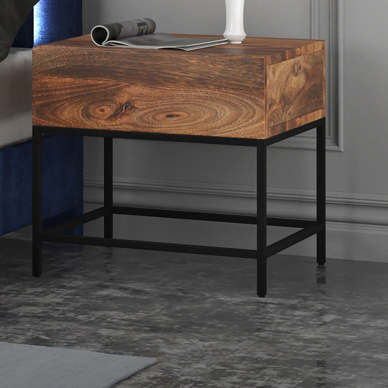 Prudenza 1 Drawer Nightstand Latitude Run