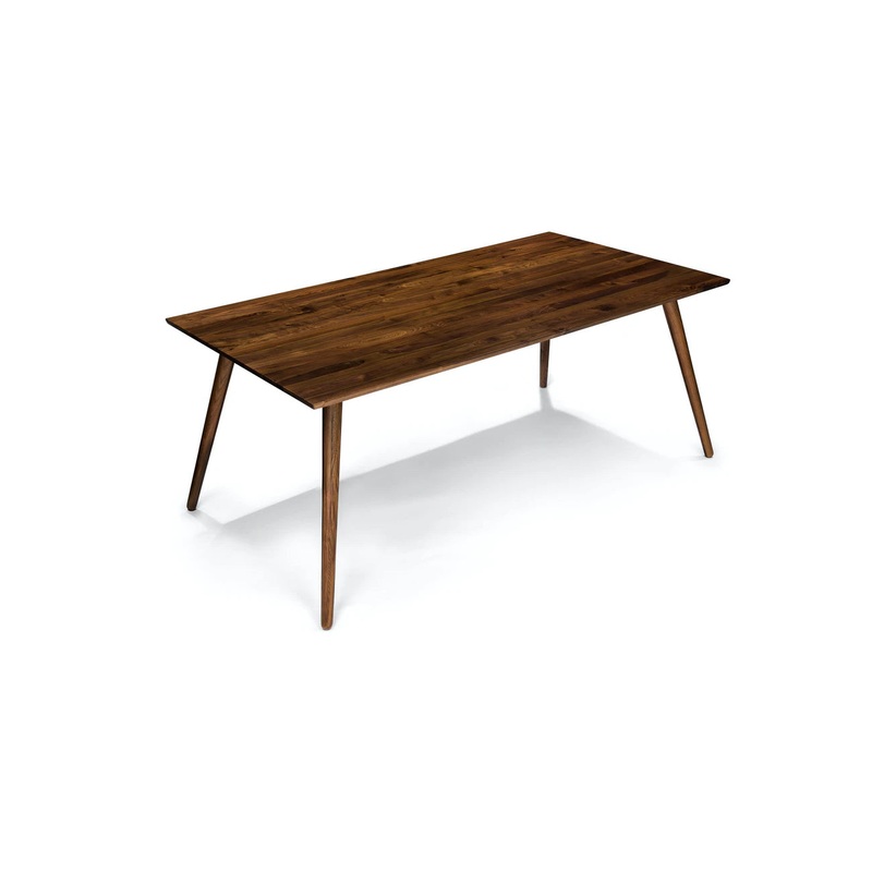 Seno Walnut Dining Table For 6