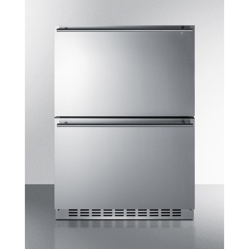 Summit SPRF34D 24″ Wide 2-Drawer Refrigerator-Freezer