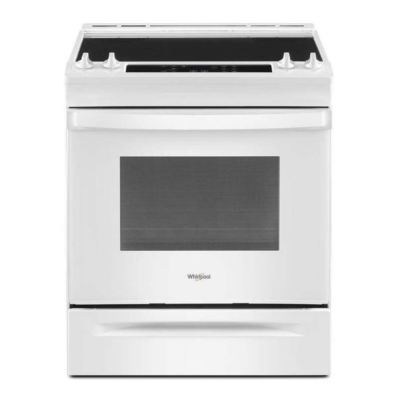 Whirlpool WEE515SALW Whirlpool 34″ Tall Range With Self Clean Oven Cycle