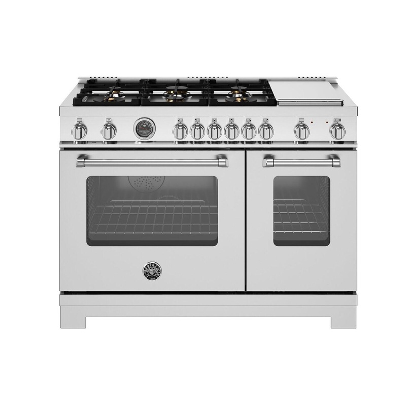 Bertazzoni MAS486BTFGMXTLP Master 48″ Range All Gas Ss