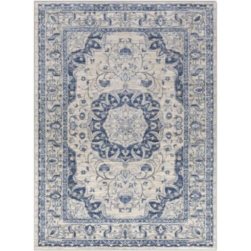 Swaney BlueGray Area Rug-8’10″x12’3″