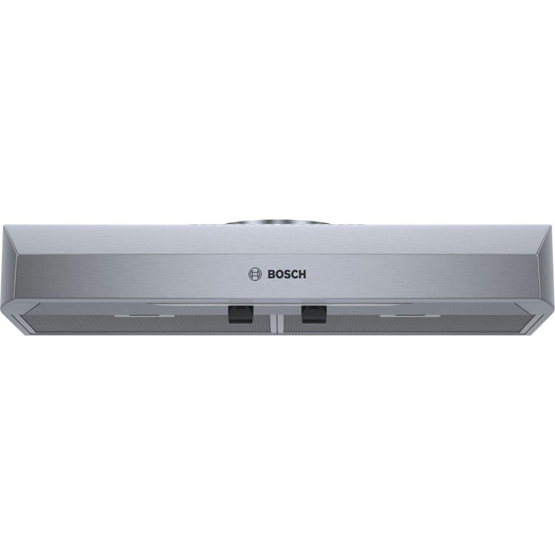Bosch 300 Series, 30″ Under-cabinet Hood, 280 CFM, Incandescent lights, Stnls