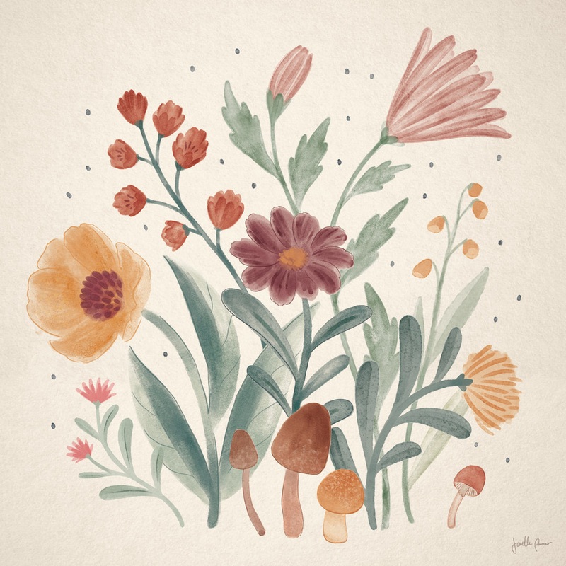 Cottage Botanical II Red Barrel Studio Size: 30″ H x 30″ W x 1.25″ D