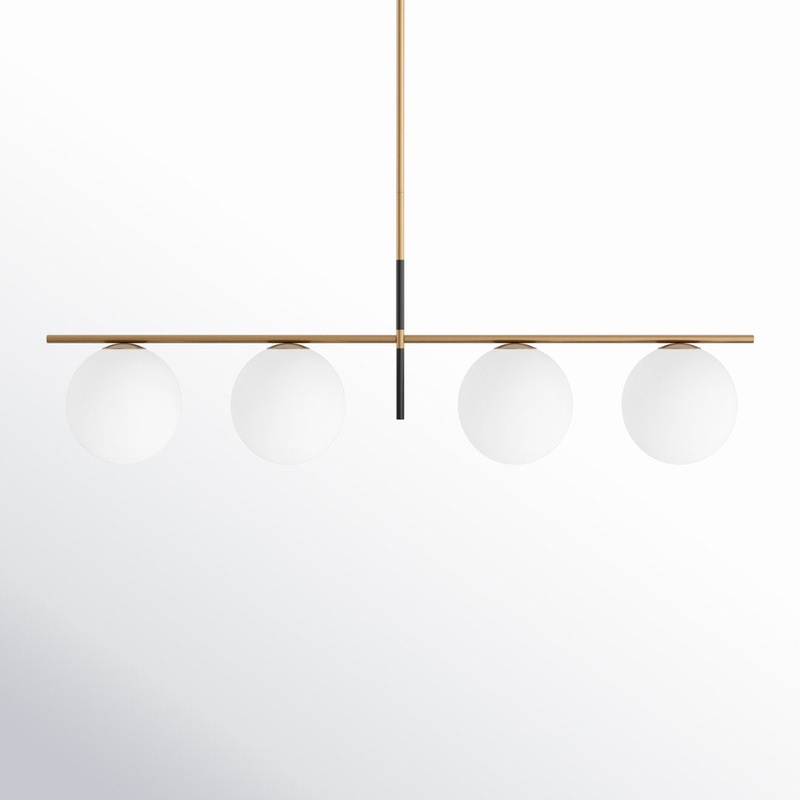 Drake 4 – Light Kitchen Island Linear Pendant AllModern