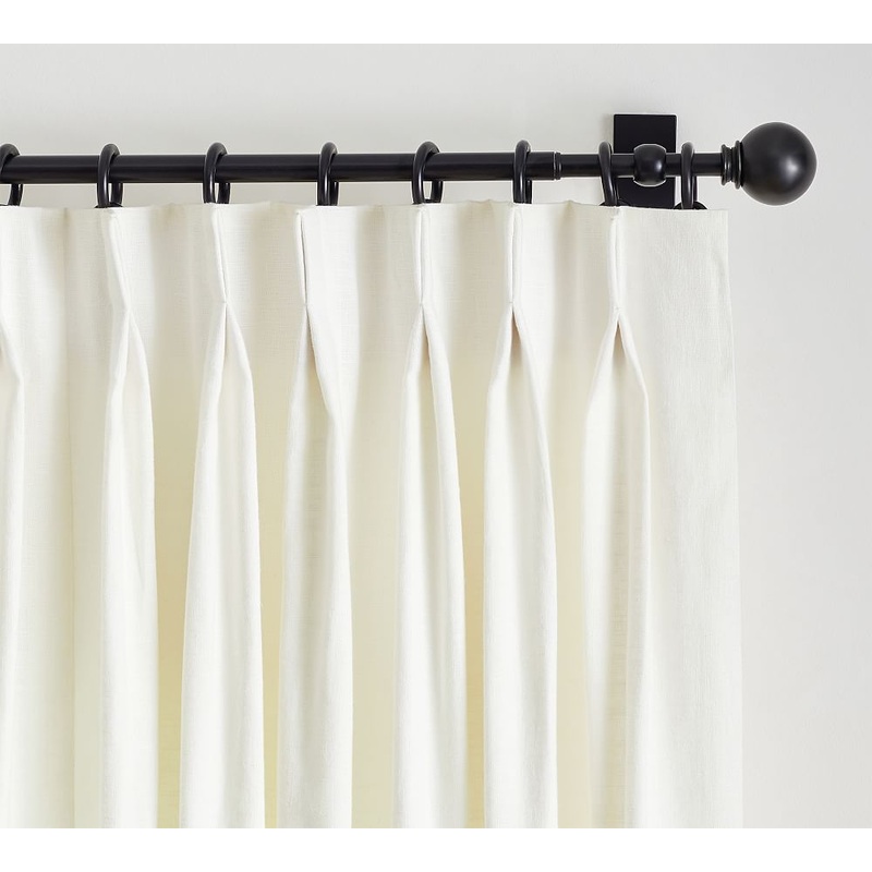 Emery Linen Pinch Pleat Curtain