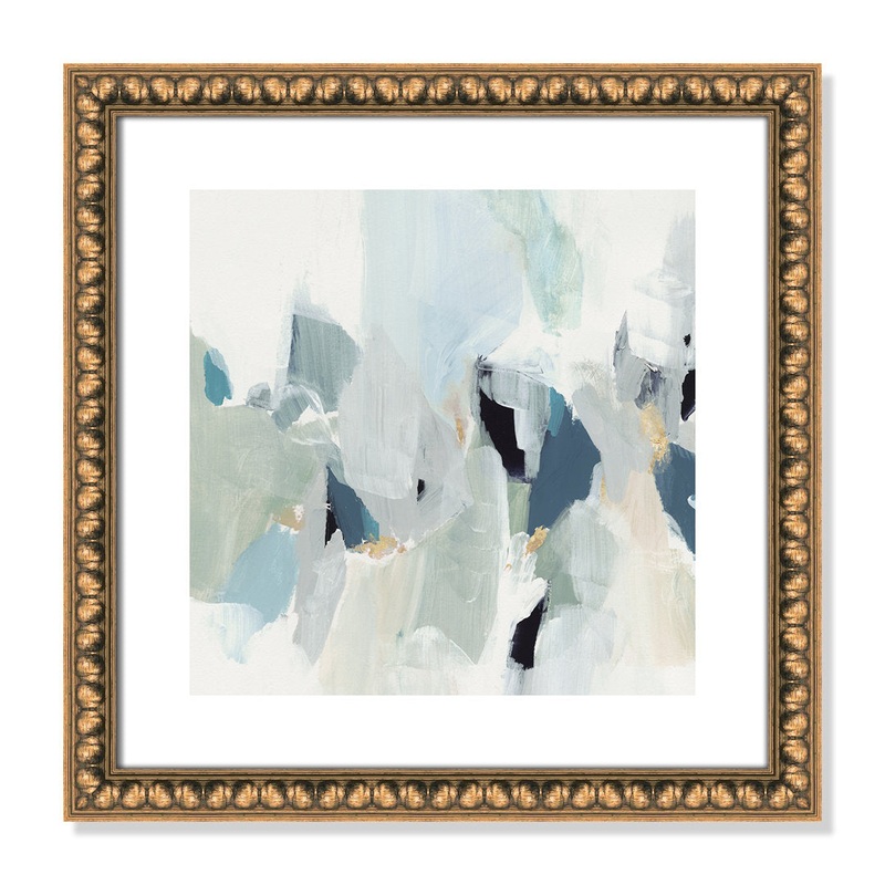 Little Talks III’ by Isabelle Z – Painting Print Casa Fine Arts Size: 18.25″ H x 18.25″ W x 1.13″ D Format: Gold Bead Framed Paper