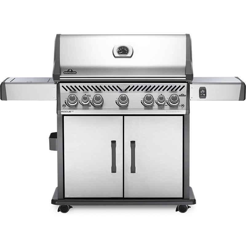 Napoleon Bbq RSE625RSIBNSS1 Rogue Se 625 Rsib With Infrared Side And Rear Burners , Stainless Steel , Natural Gas