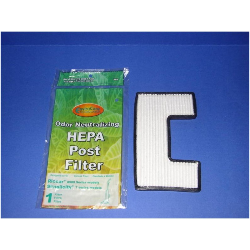 Riccar 8900 Series Simplicity 7700-7950 Hepa Filter